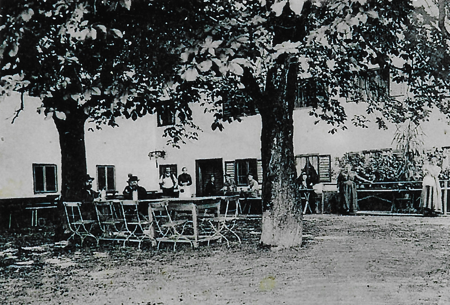 Schwaigers Gastgarten 1900